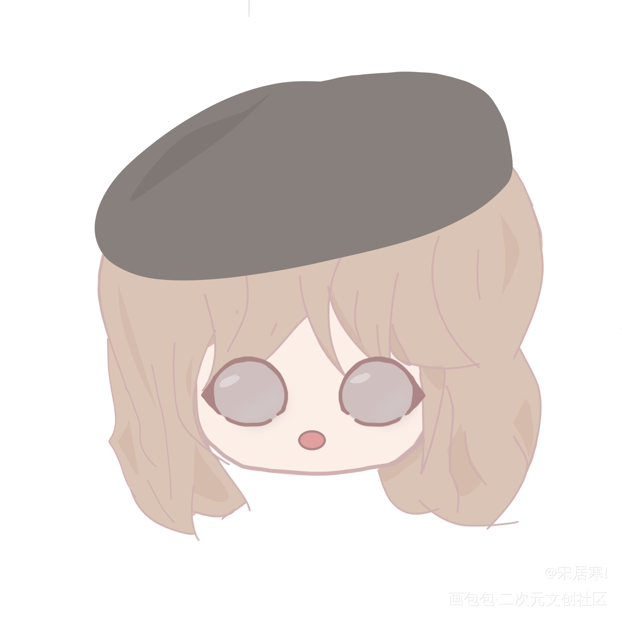 习清哥哥_我只喜欢你的人设自习夏习清Q版绘画作品