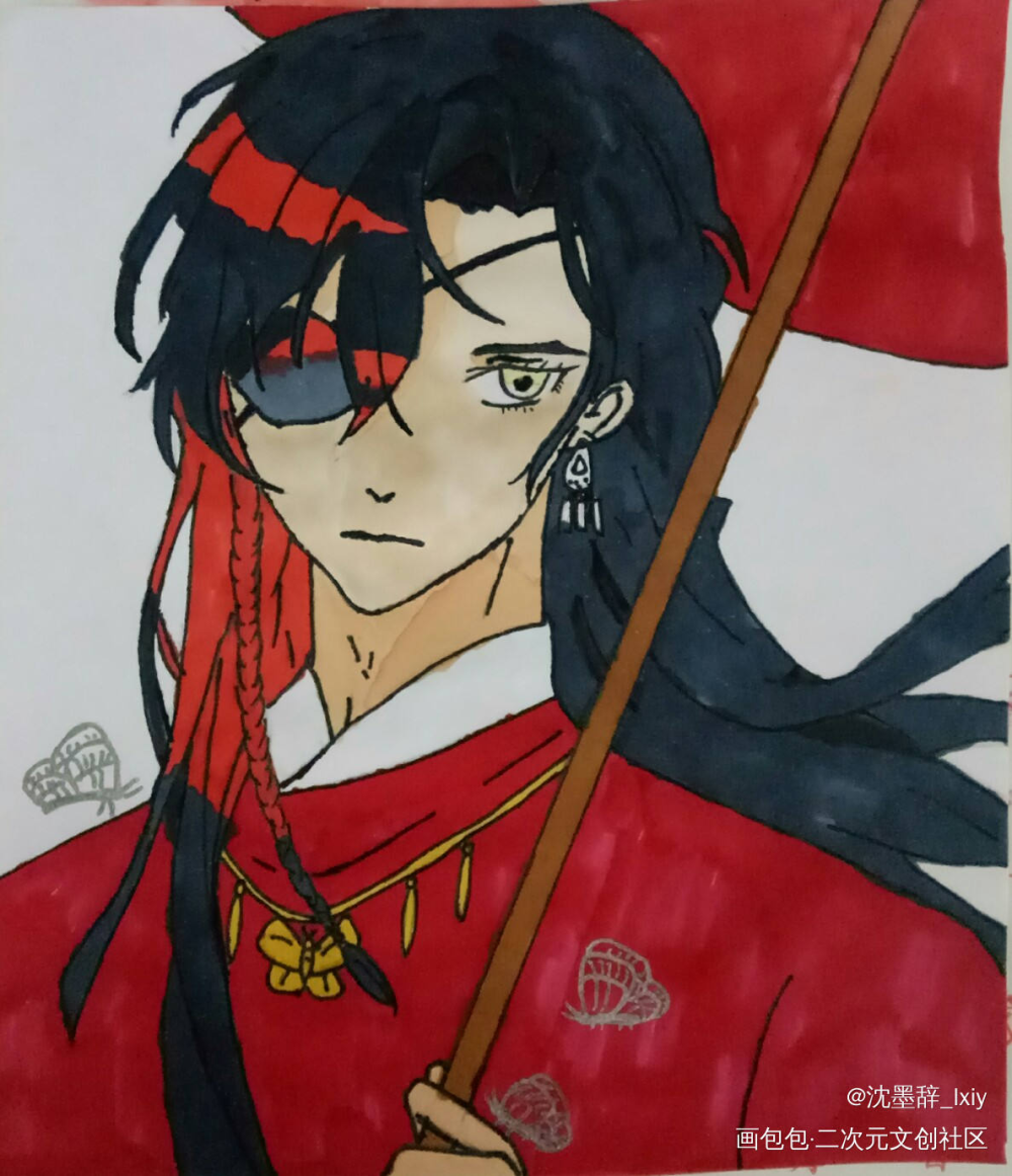 花城主_天官赐福花城绘画作品