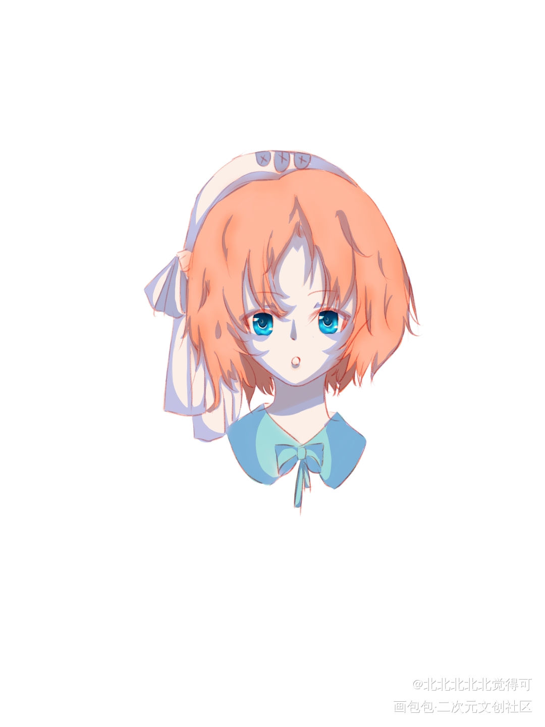_摸鱼绘画作品