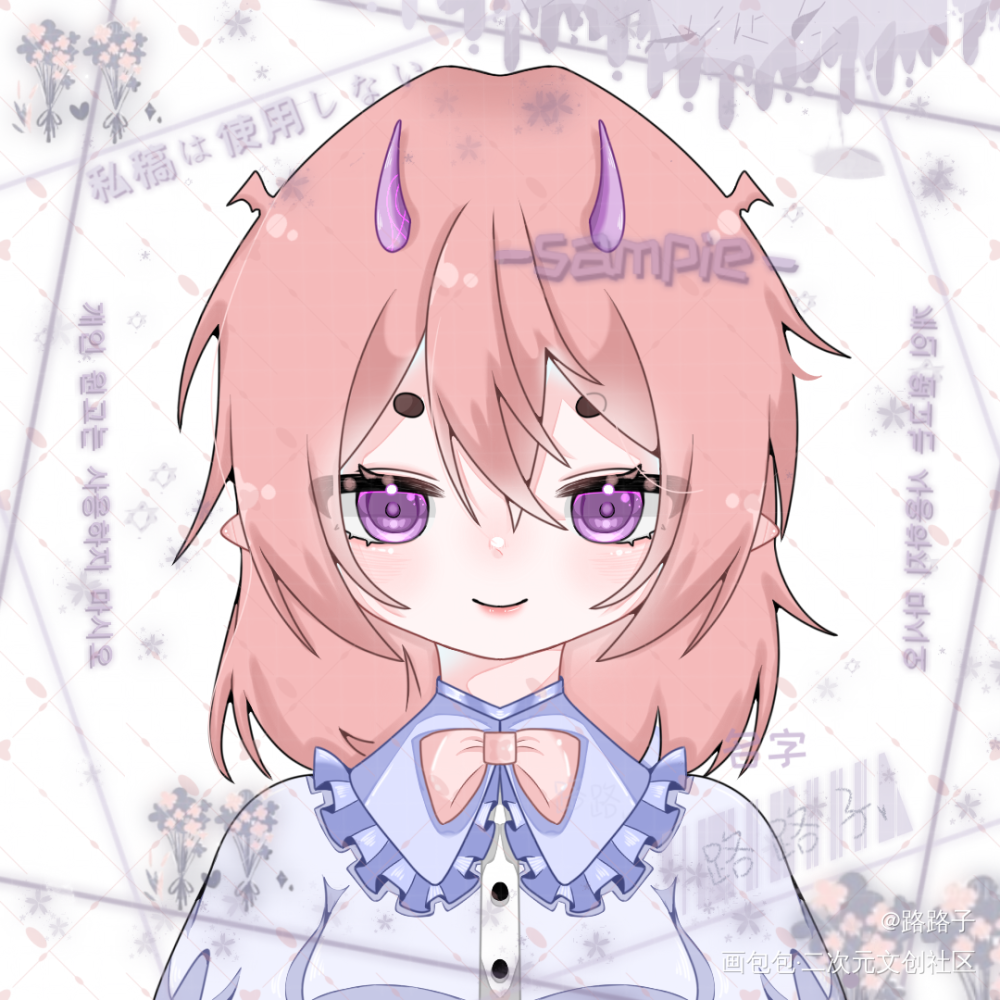 _平涂指绘绘画绘画作品