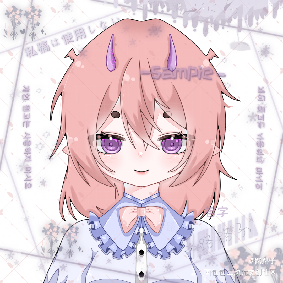 _平涂指绘绘画绘画作品