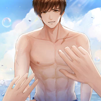 白先生,生日快乐~_恋与制作人白起绘画作品