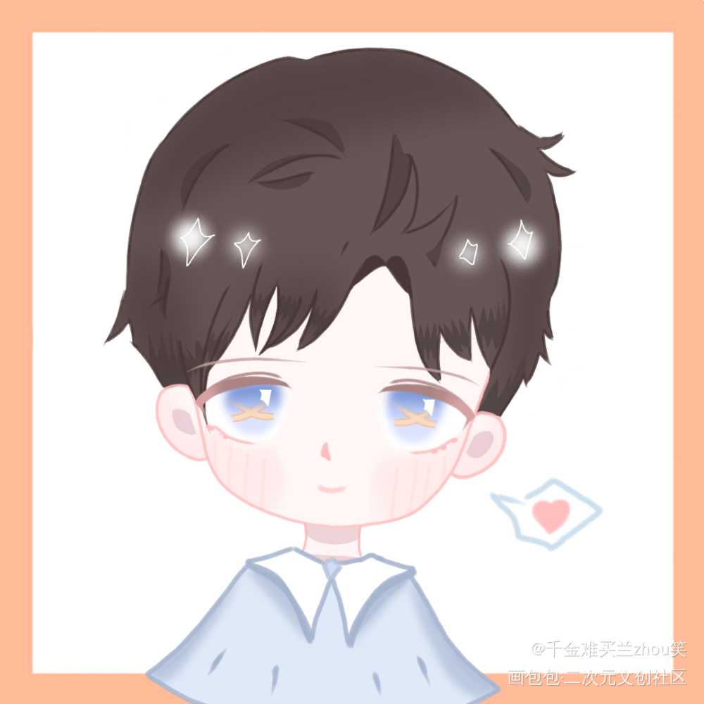 是简哥|˛˙꒳​˙)♡_你却爱着一个傻逼绘画作品