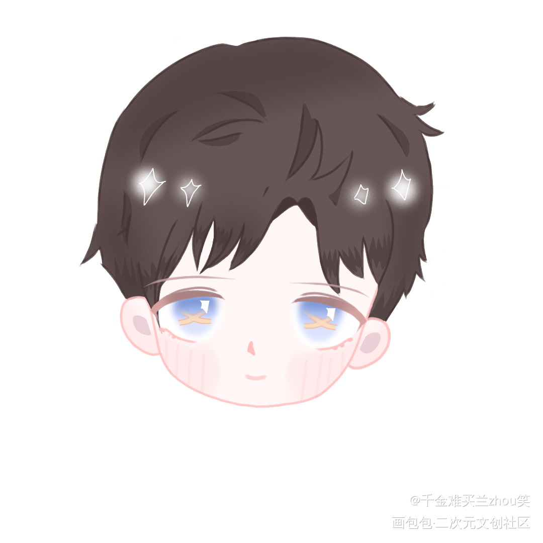 是简哥|˛˙꒳​˙)♡_你却爱着一个傻逼绘画作品