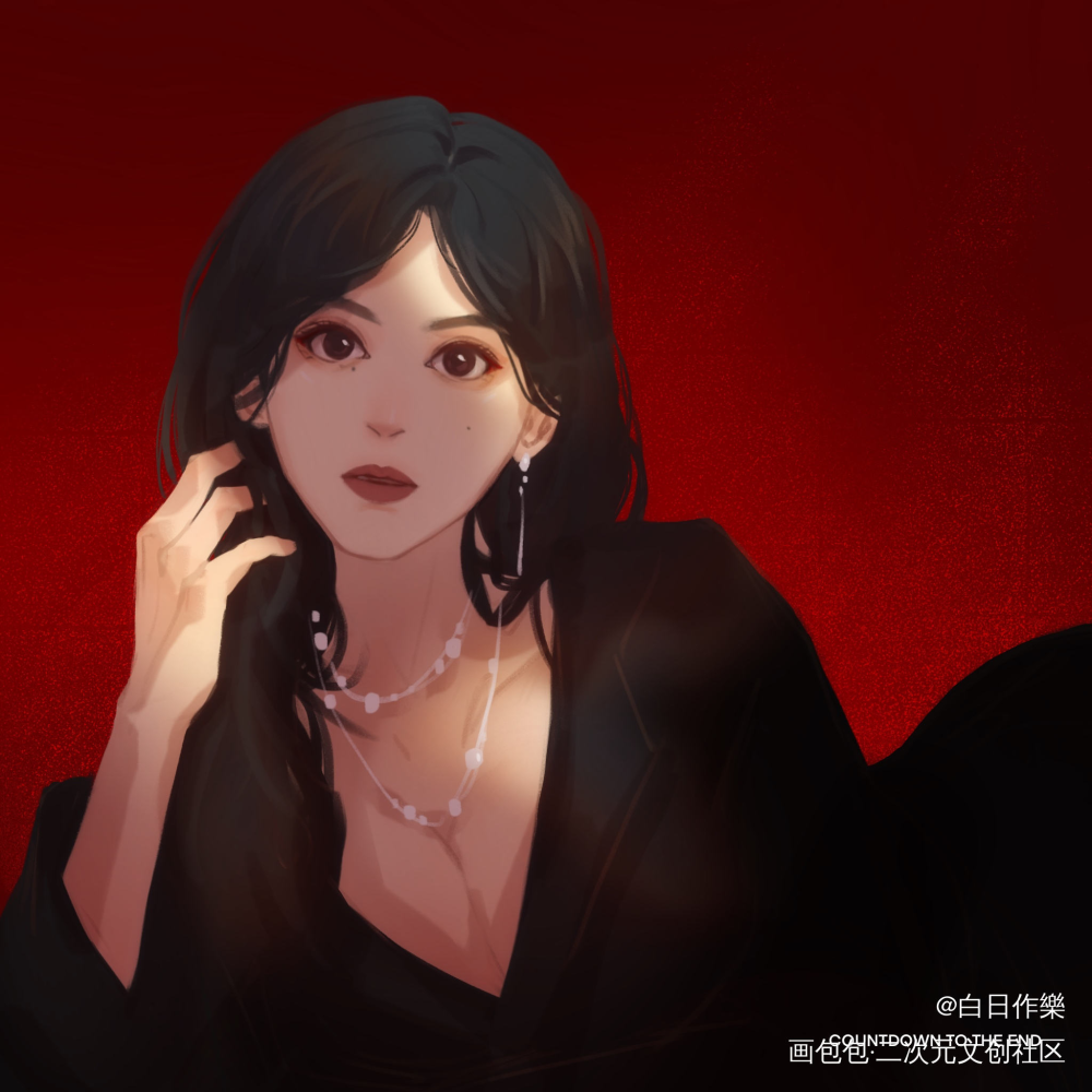 MAYBELLINE_浪浪钉厚涂插画同人俊哲张哲瀚绘画作品