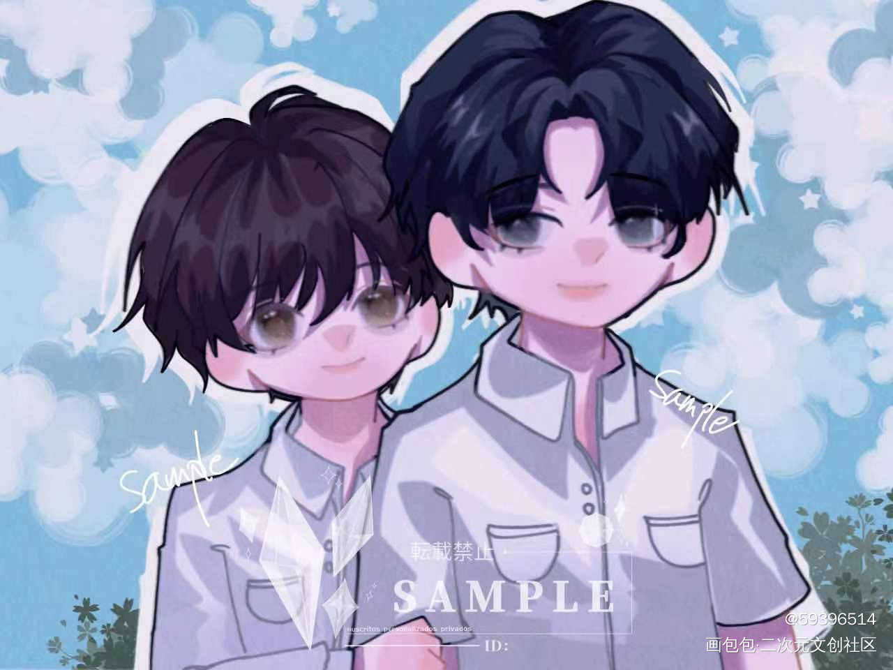 无料_某某添望绘画作品