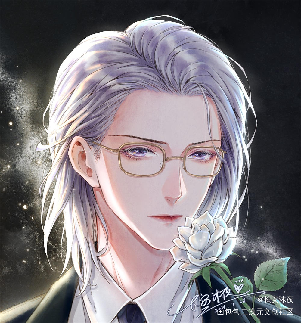 费总生日快乐！_默读日系绘画作品