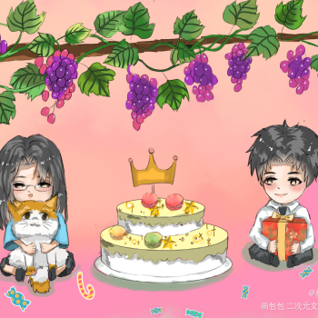 费渡生日快乐_默读费渡骆闻舟priest绘画作品