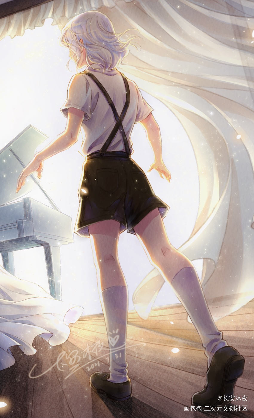 费渡：“妈妈，谢谢您生了我。”_默读舟渡费渡板绘绘画作品