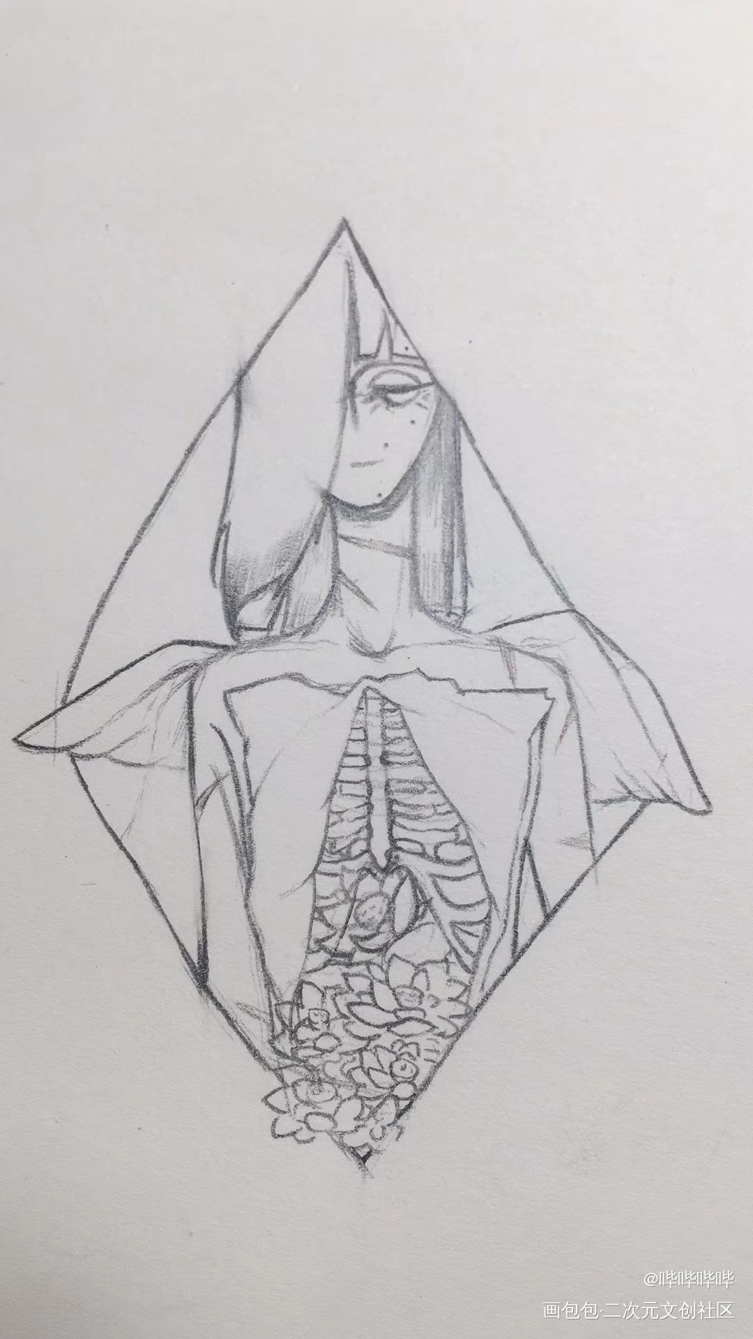 继续烂_手绘Q版绘画作品