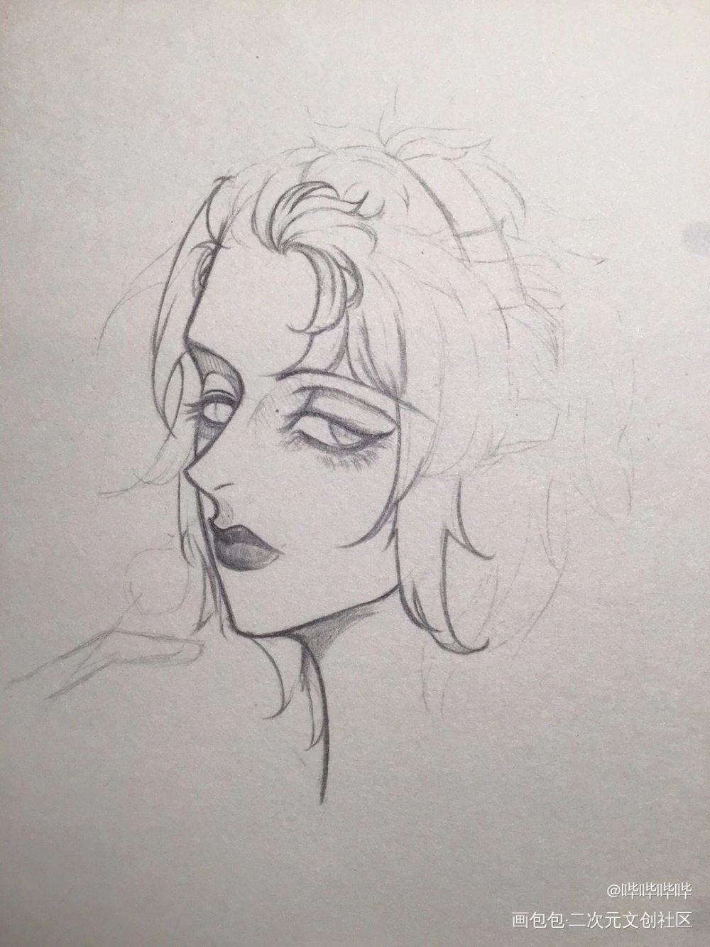 继续烂_手绘Q版绘画作品