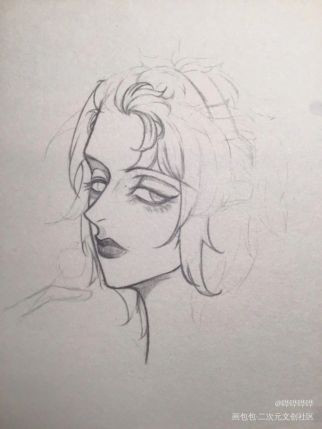 继续烂_手绘Q版绘画作品