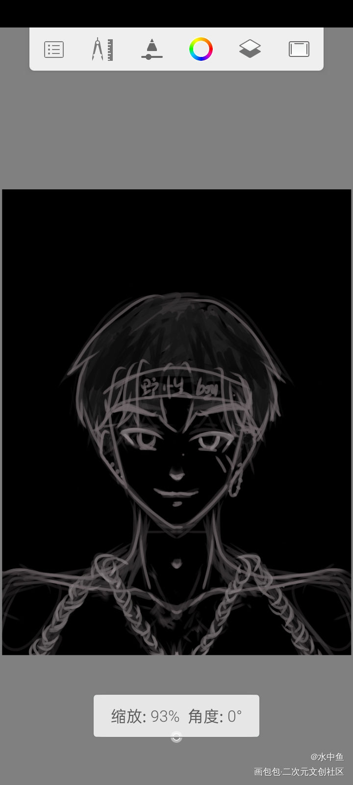 _手绘原创绘画作品