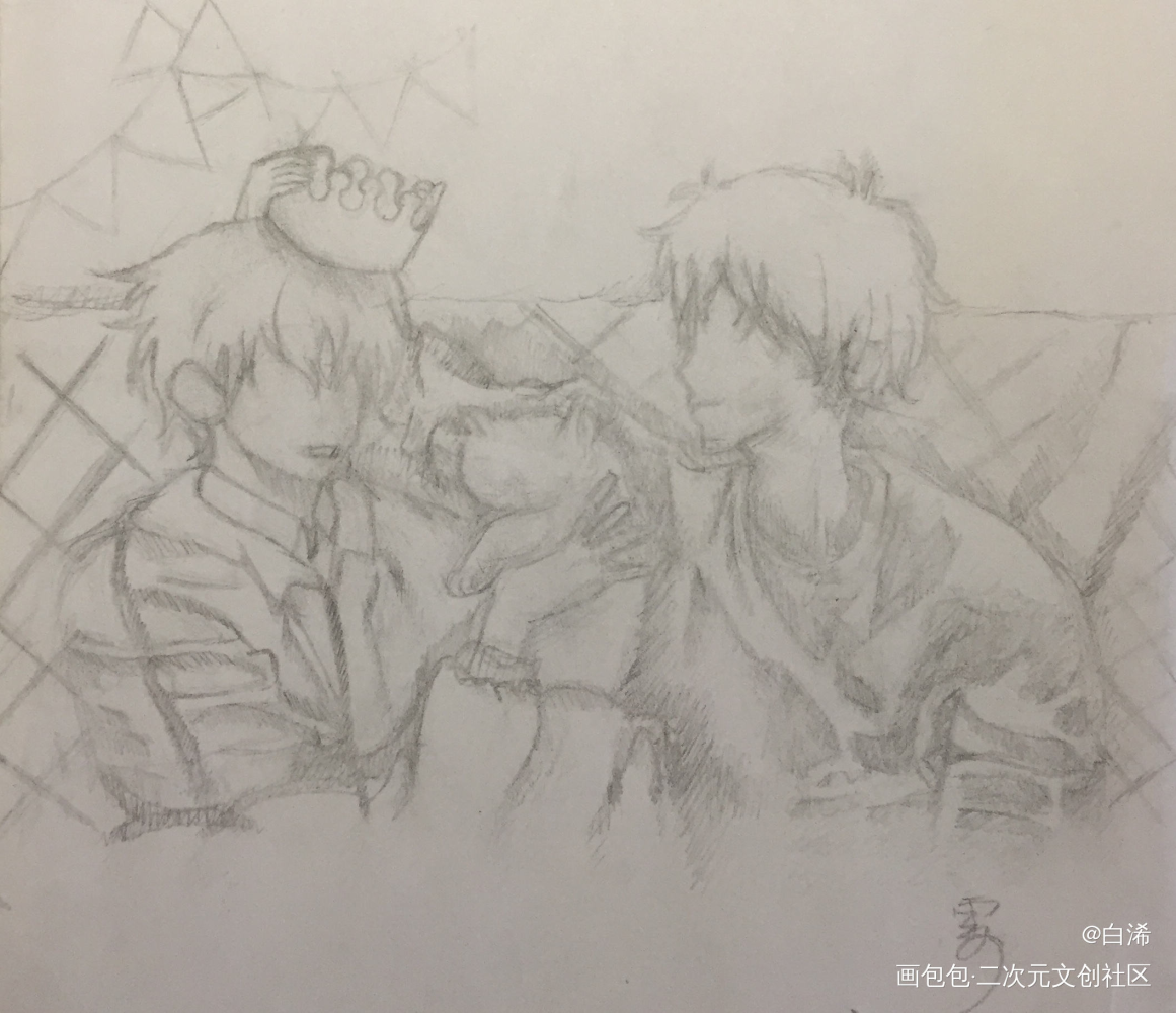_手绘绘画作品