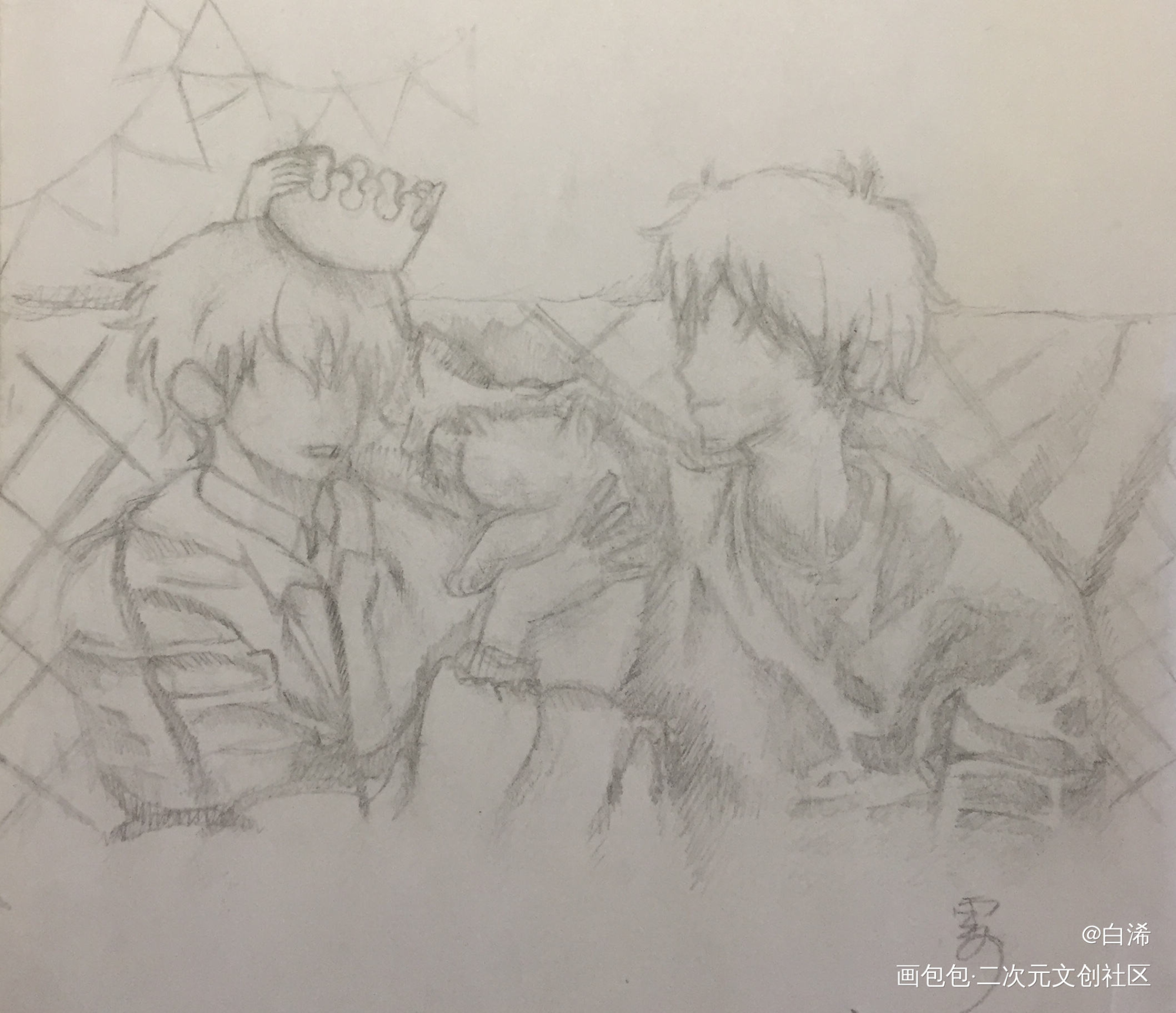 _手绘绘画作品