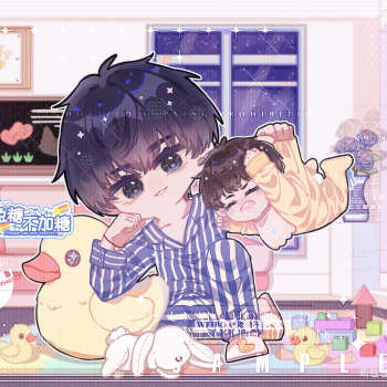 凡桑延人设立绘平涂日系q版我要上首推头像插画同人周边设计绘画作品