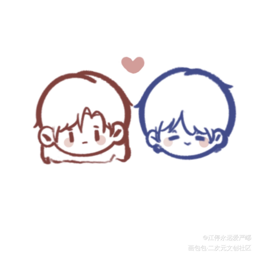 _我只喜欢你的人设自习绘画作品