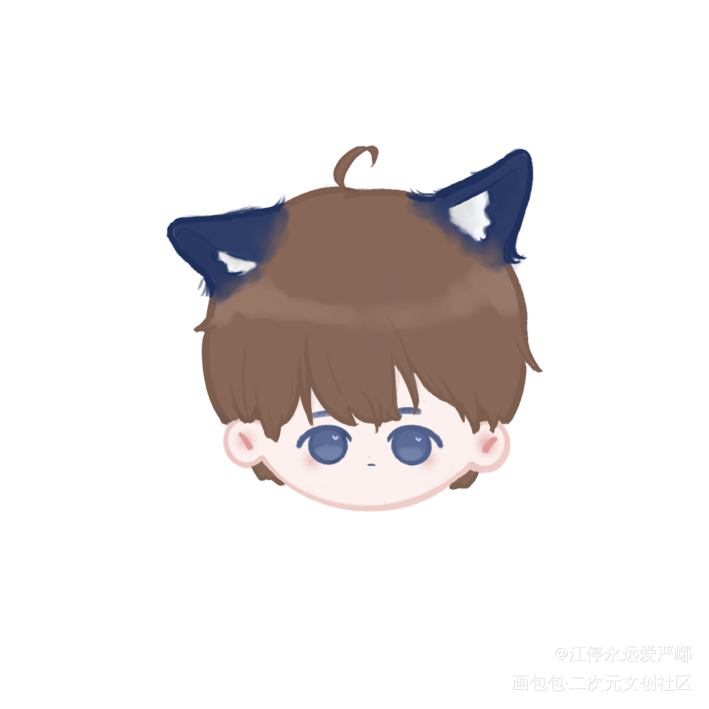 _我只喜欢你的人设自习绘画作品