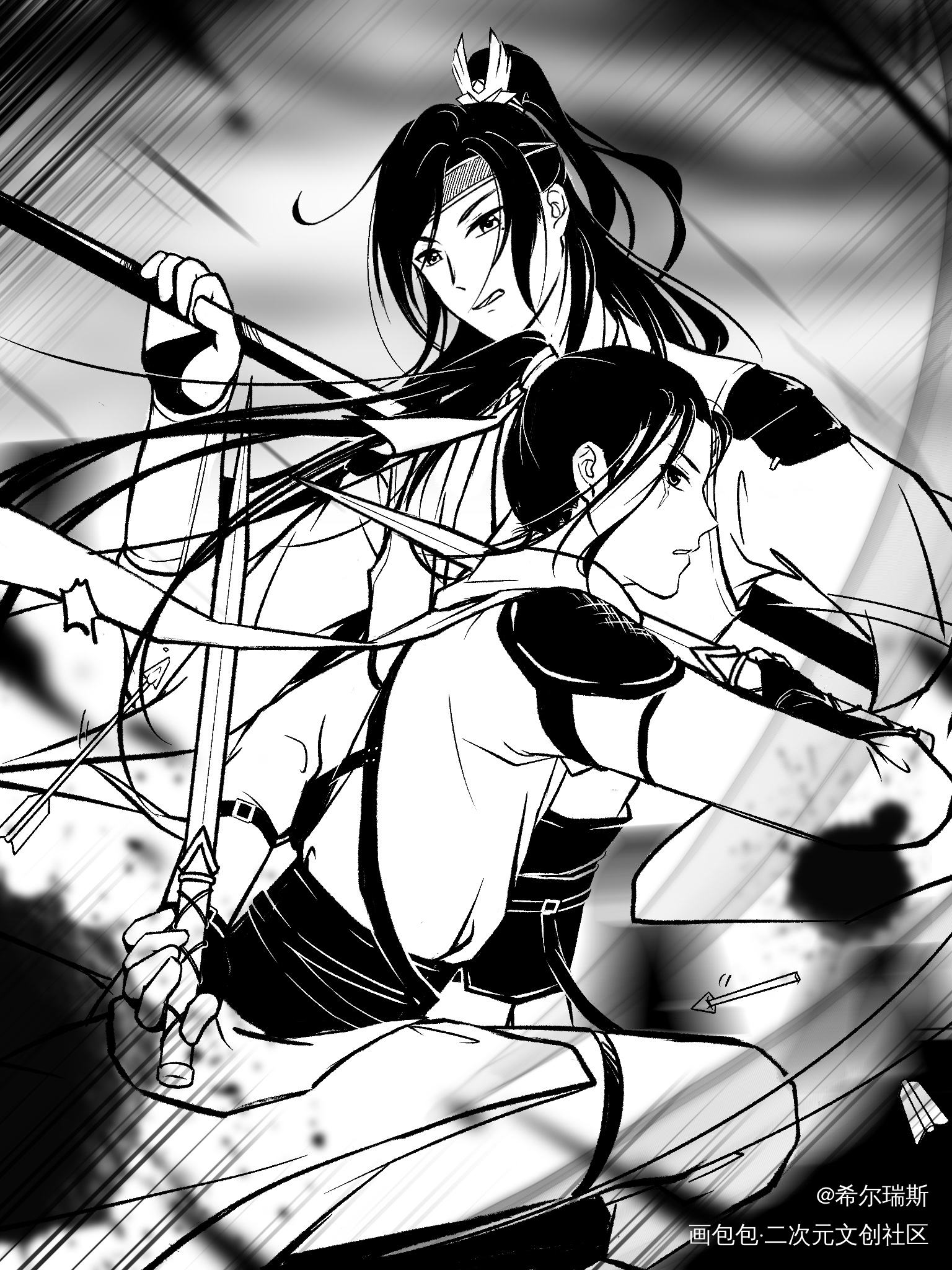 _oc绘画作品