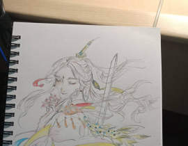 谢怜（求赞求赞攒谷子）_绘画作品