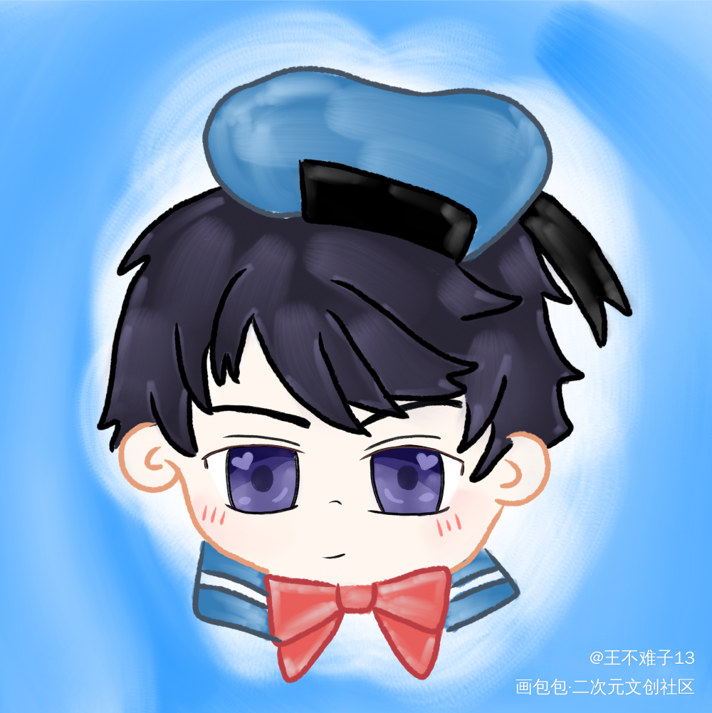 唐老鸭小李~_恋与制作人李泽言绘画作品