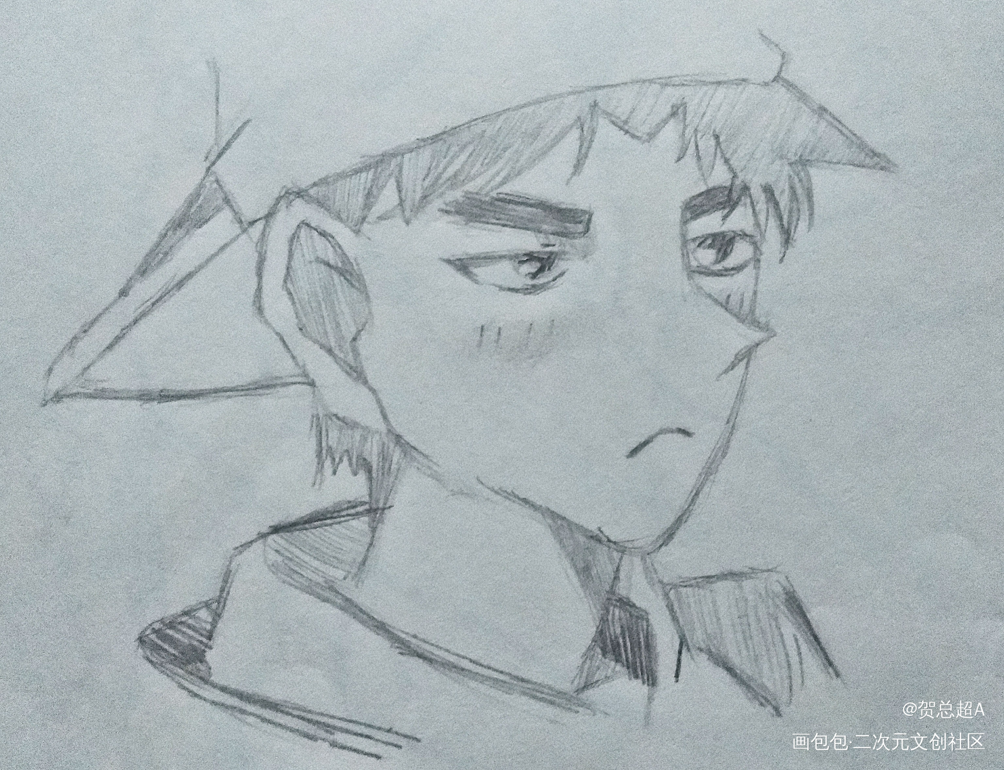 _手绘绘画作品