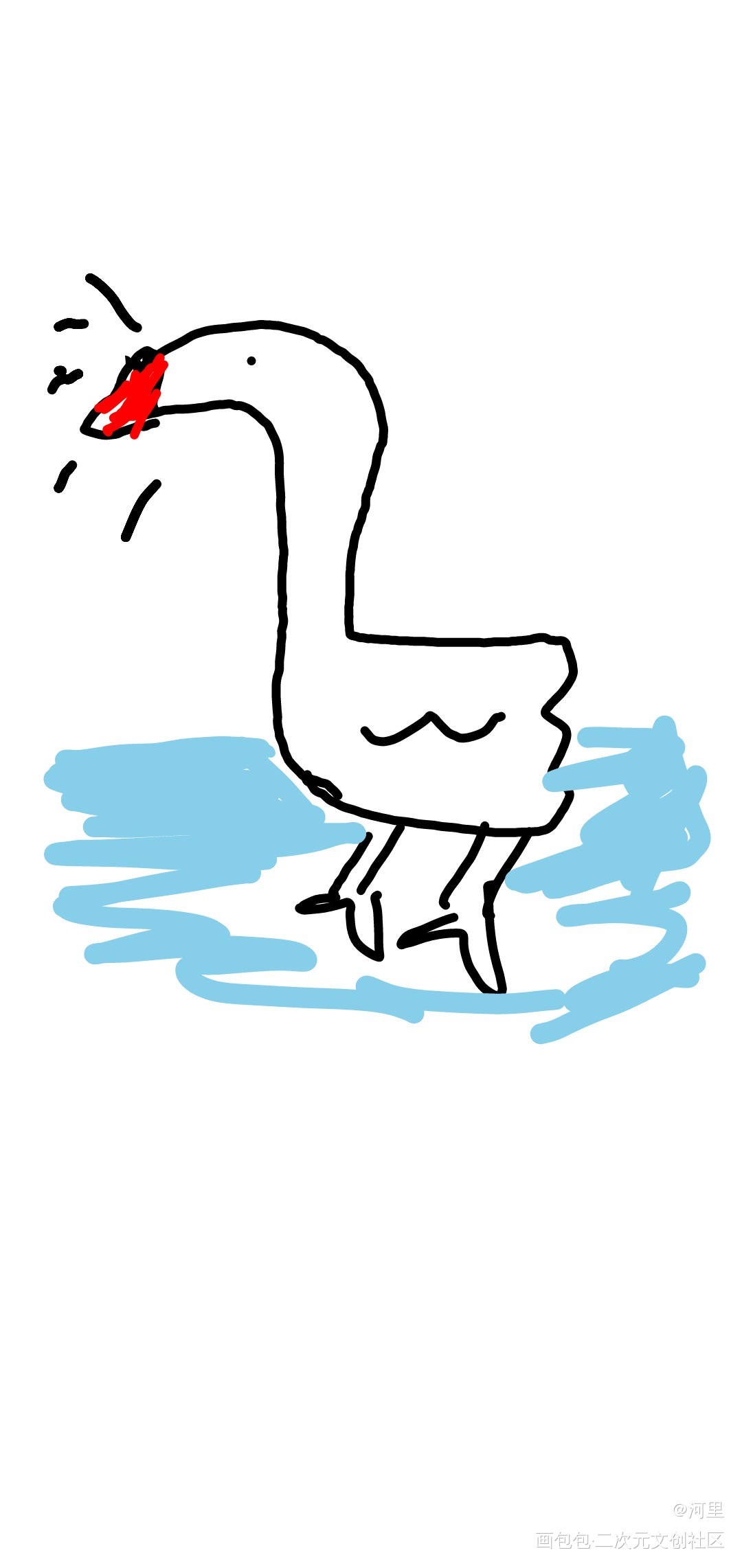 邵大鹅_邵群绘画作品