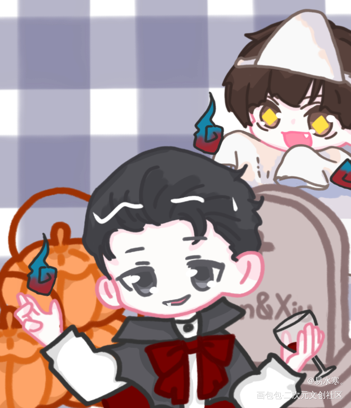 群秀～_娘娘腔水千丞绘画作品
