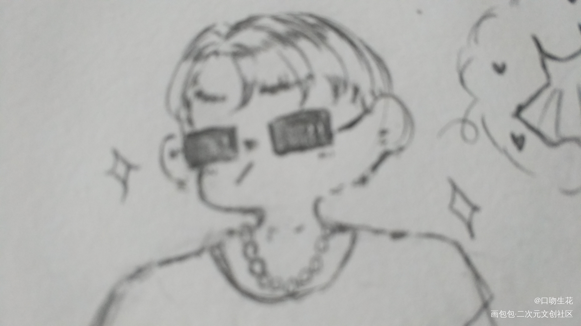 188邵大鹅_188男团手绘绘画作品