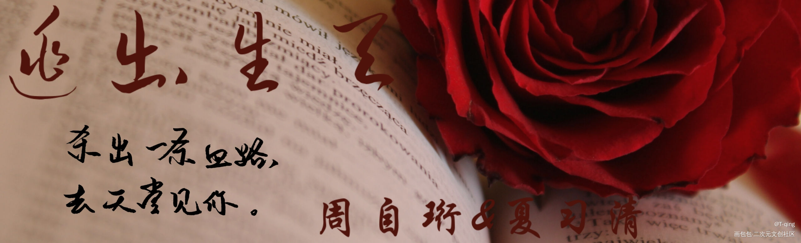 《逃出生天》_我只喜欢你的人设自习我要上首推字体设计见字如晤绘画作品