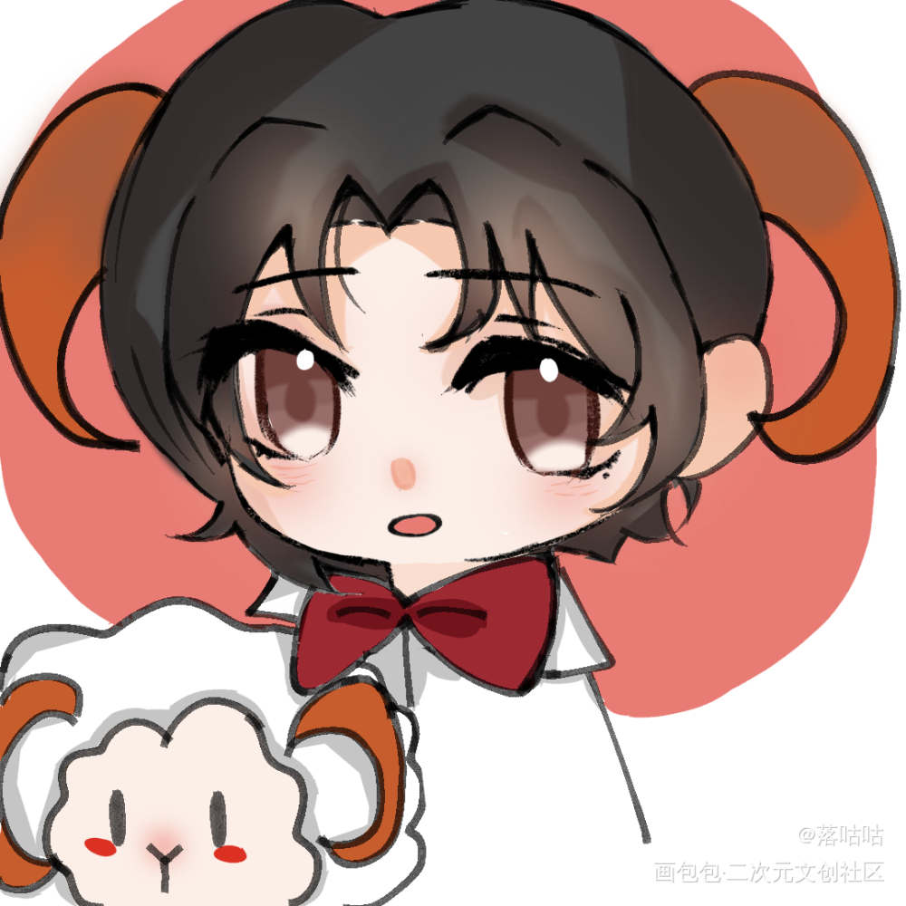 摸了个甜辛_妹叔Q版绘画作品