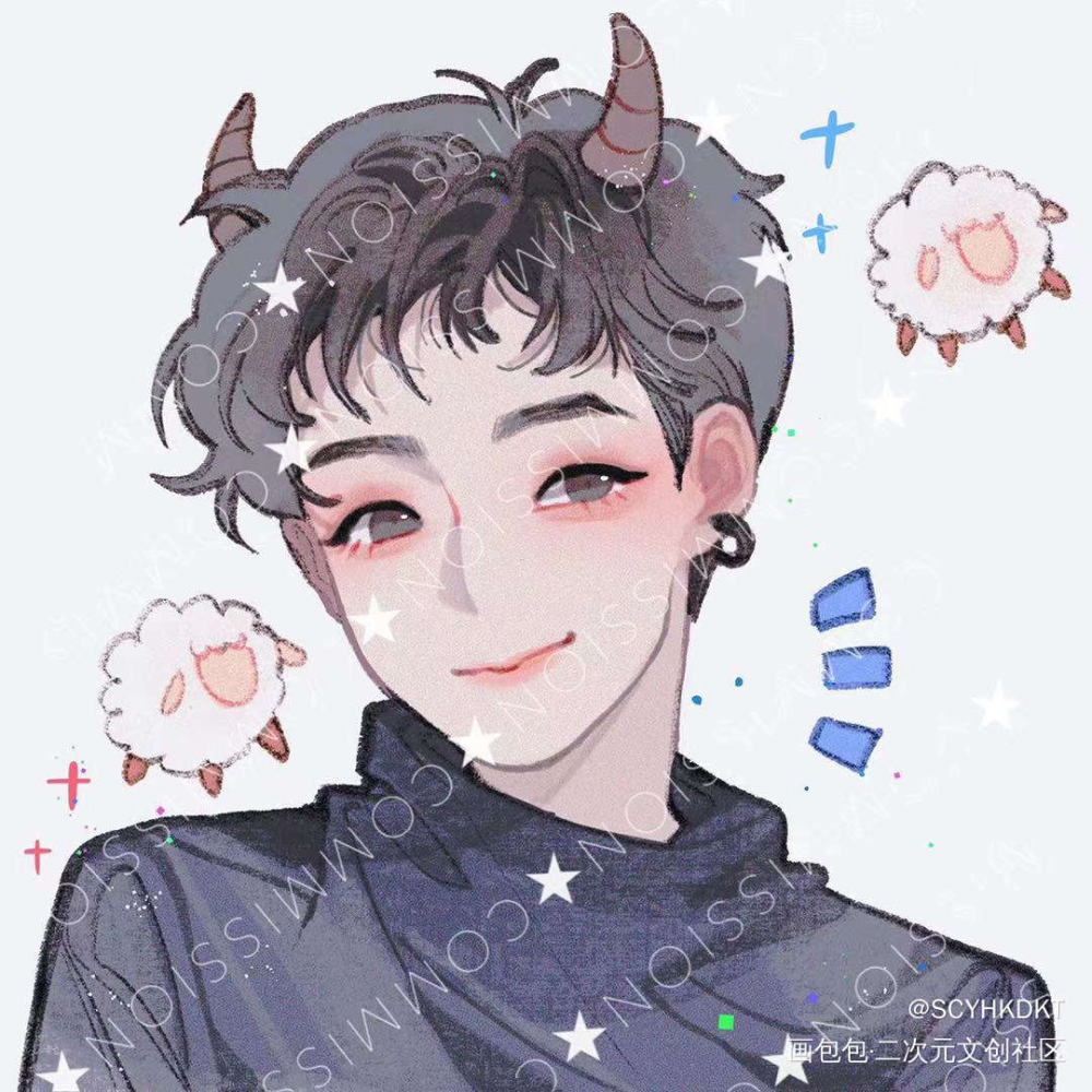 _cv羊仔绘画作品