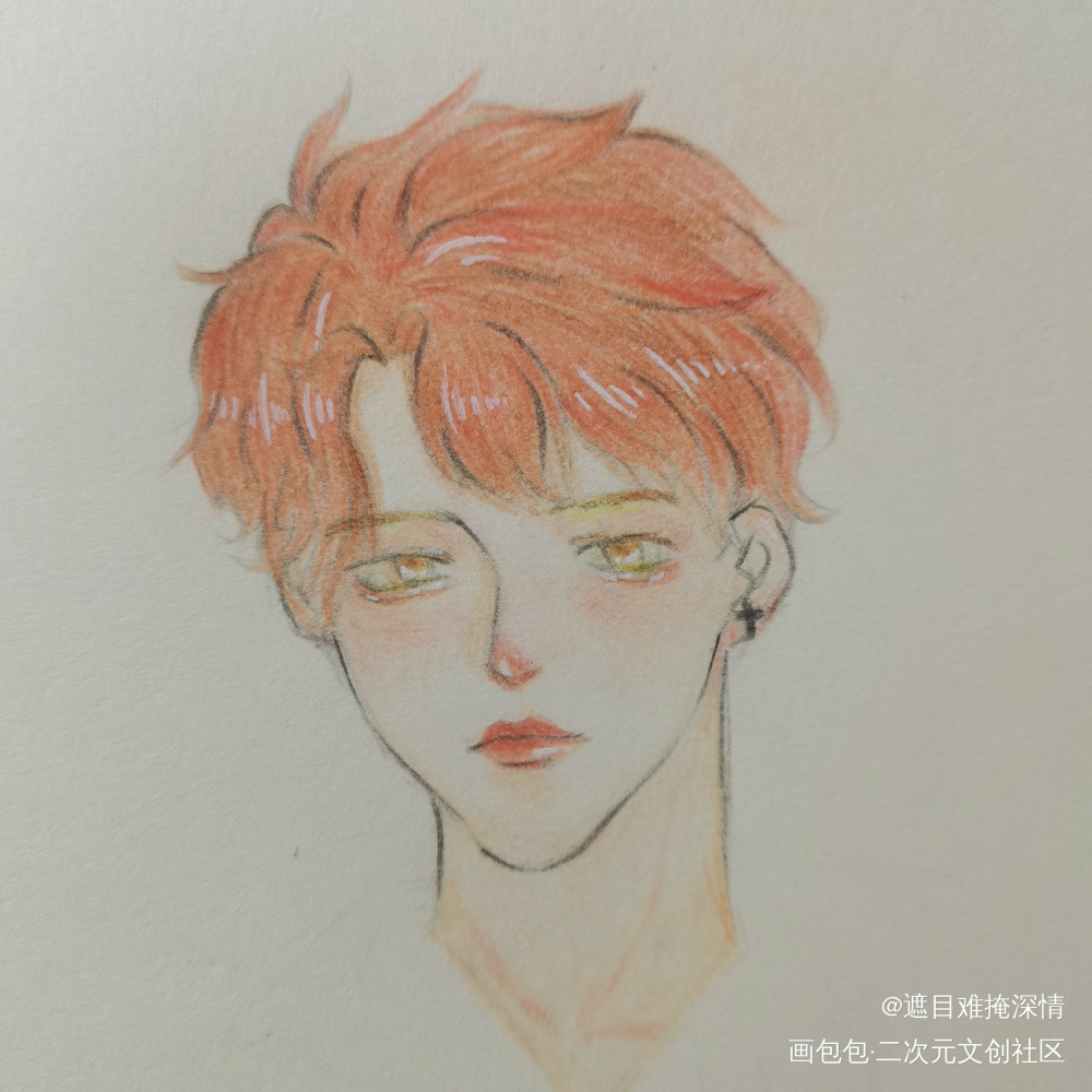 手绘_手绘摸鱼绘画作品
