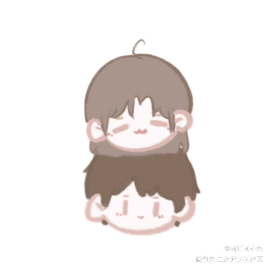 _我只喜欢你的人设自习绘画作品