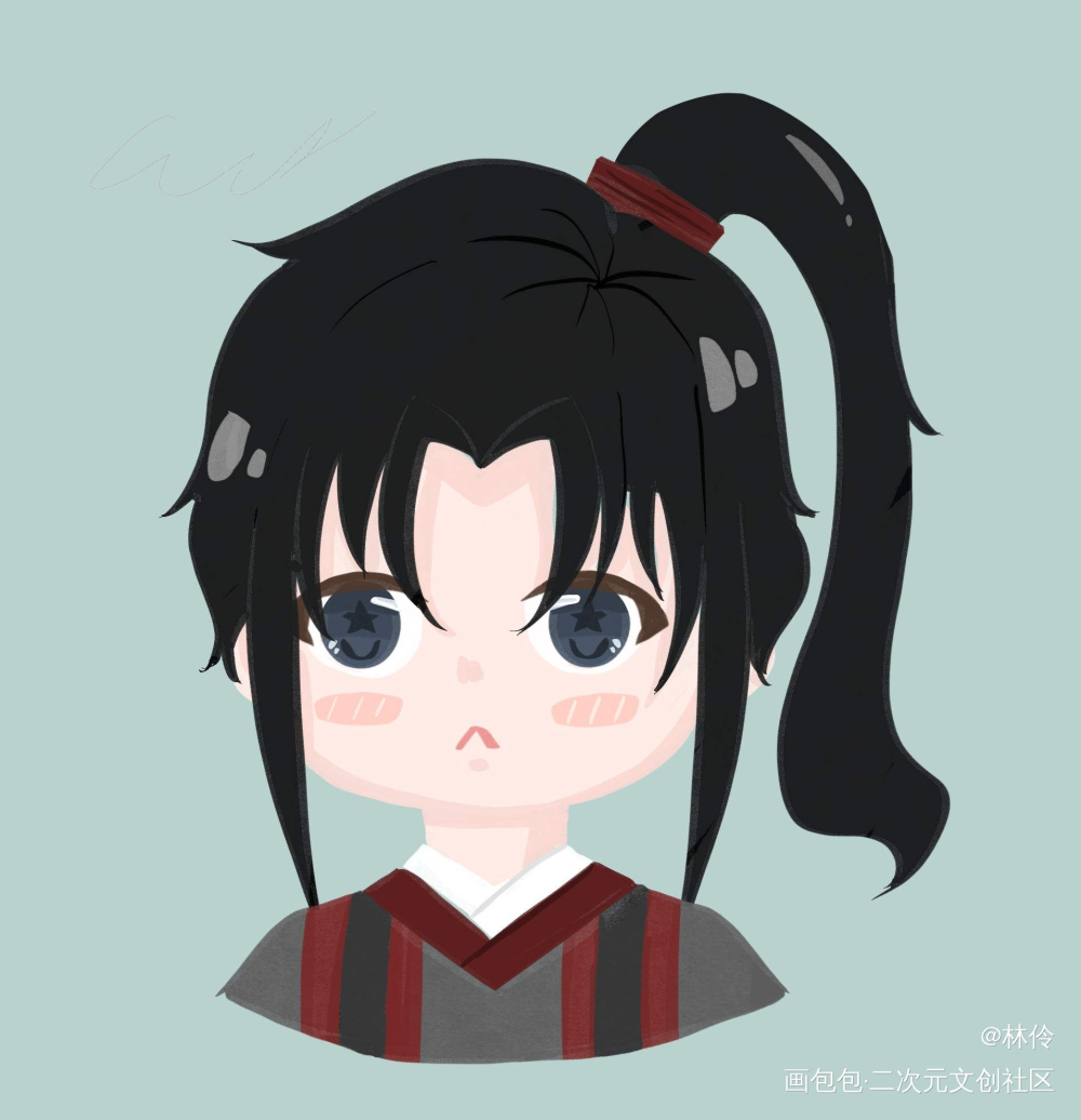 羡羡～_魔道祖师忘羡绘画作品