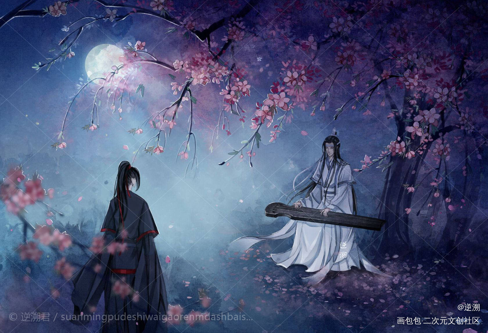 一些无料图_魔道祖师绘画作品