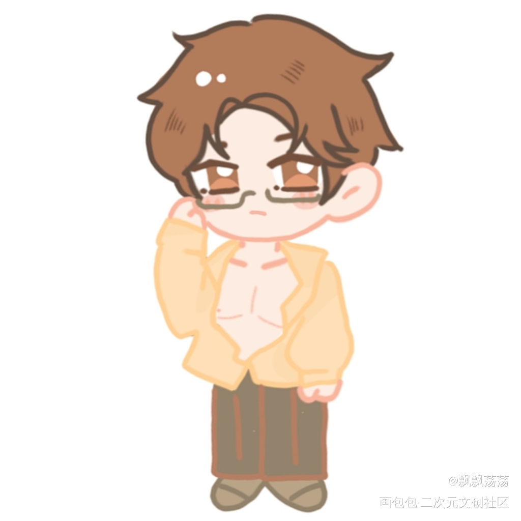 约的顾青裴_188男团原顾Q版绘画作品