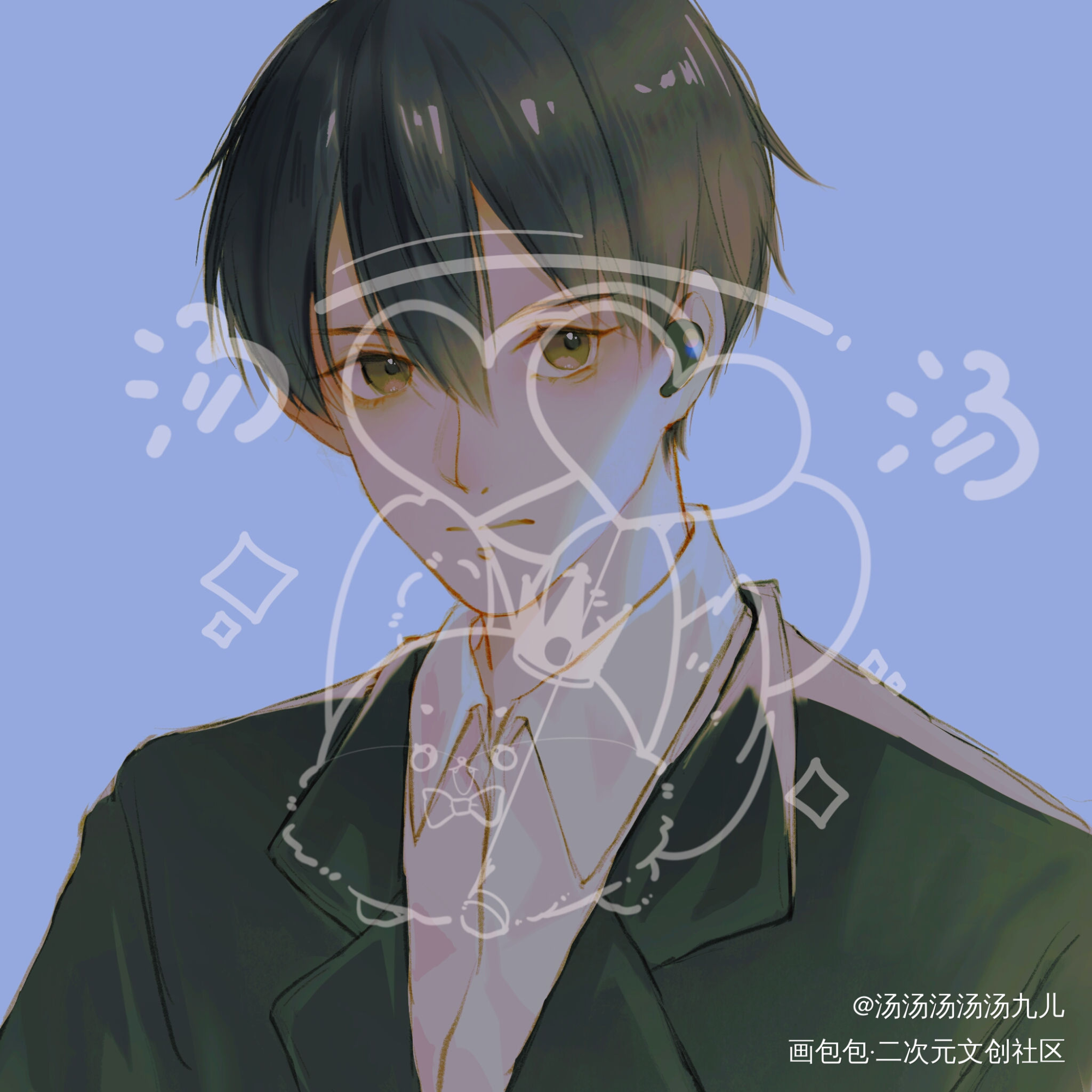 江停约稿_破云绘画作品
