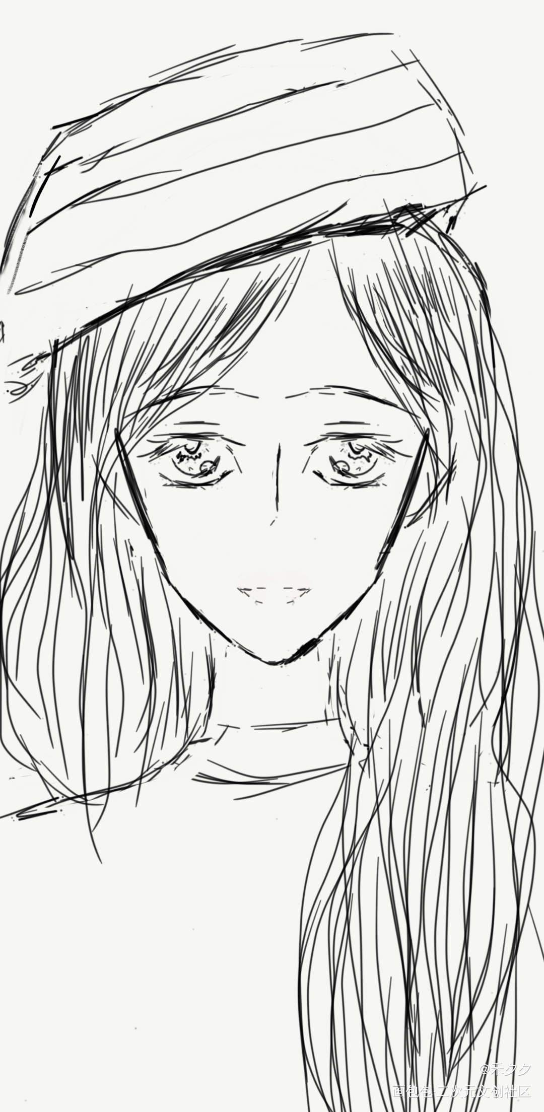 嘿嘿_手绘原创绘画作品