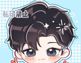 简哥和小李子！_绘画作品