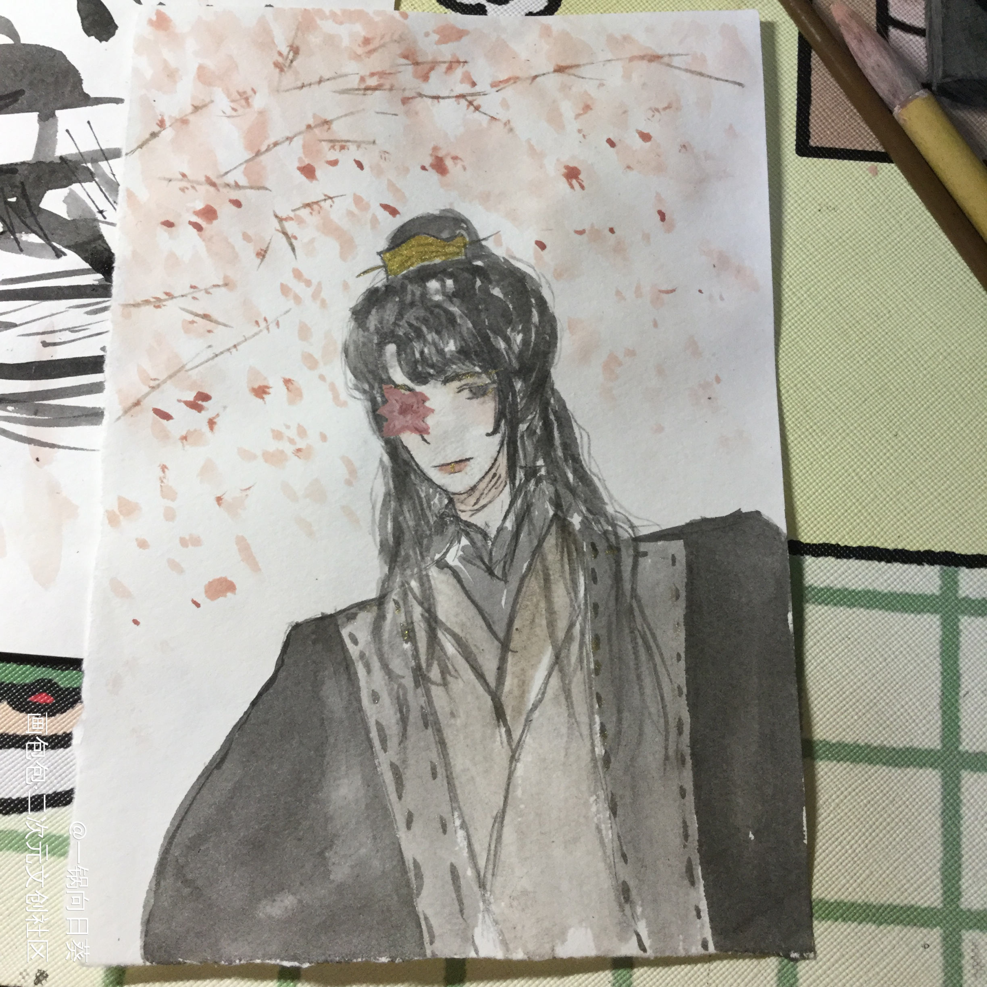 聂怀桑_水彩绘画作品