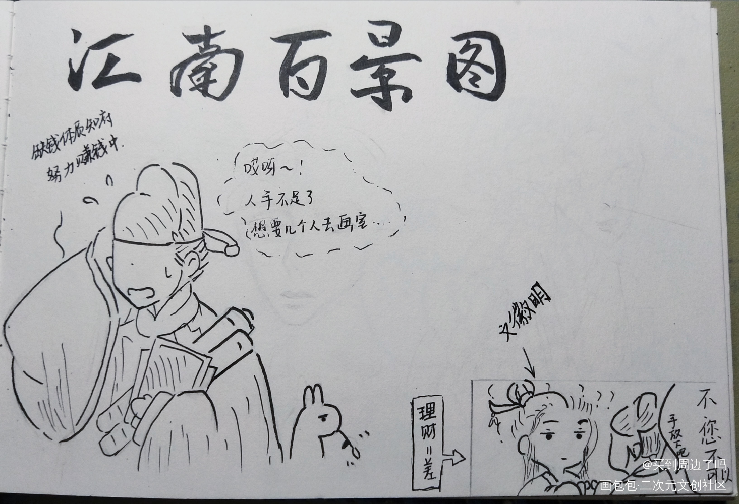 江南百景图_江南百景图手绘临摹绘画作品