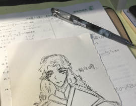 日常摸鱼_绘画作品