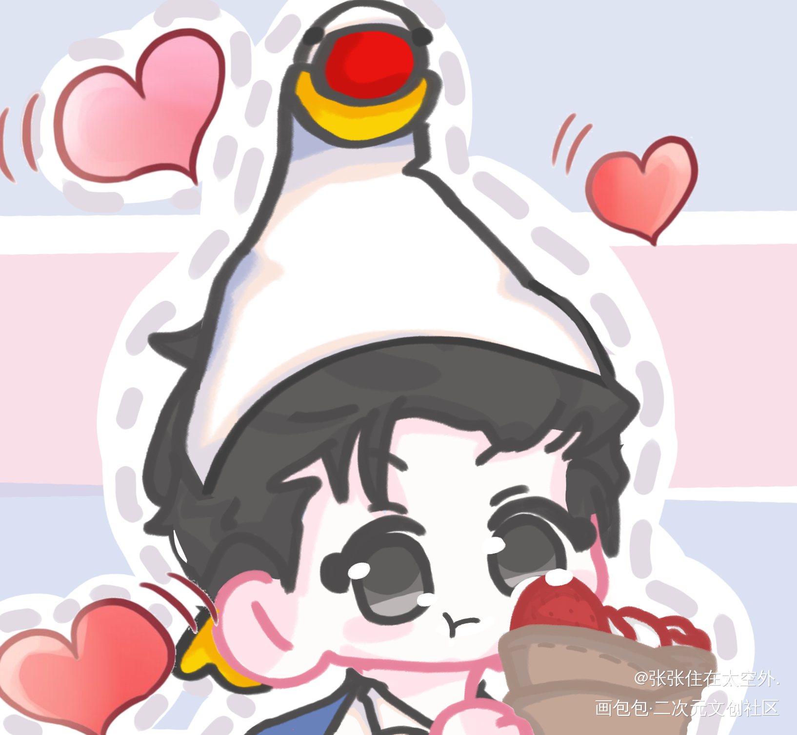 专门申请无料的！_娘娘腔188男团群秀Q版绘画作品
