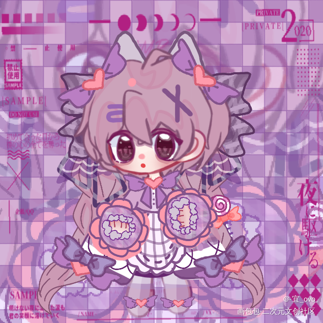 无脑绘画人来接稿_日系板写绘画作品