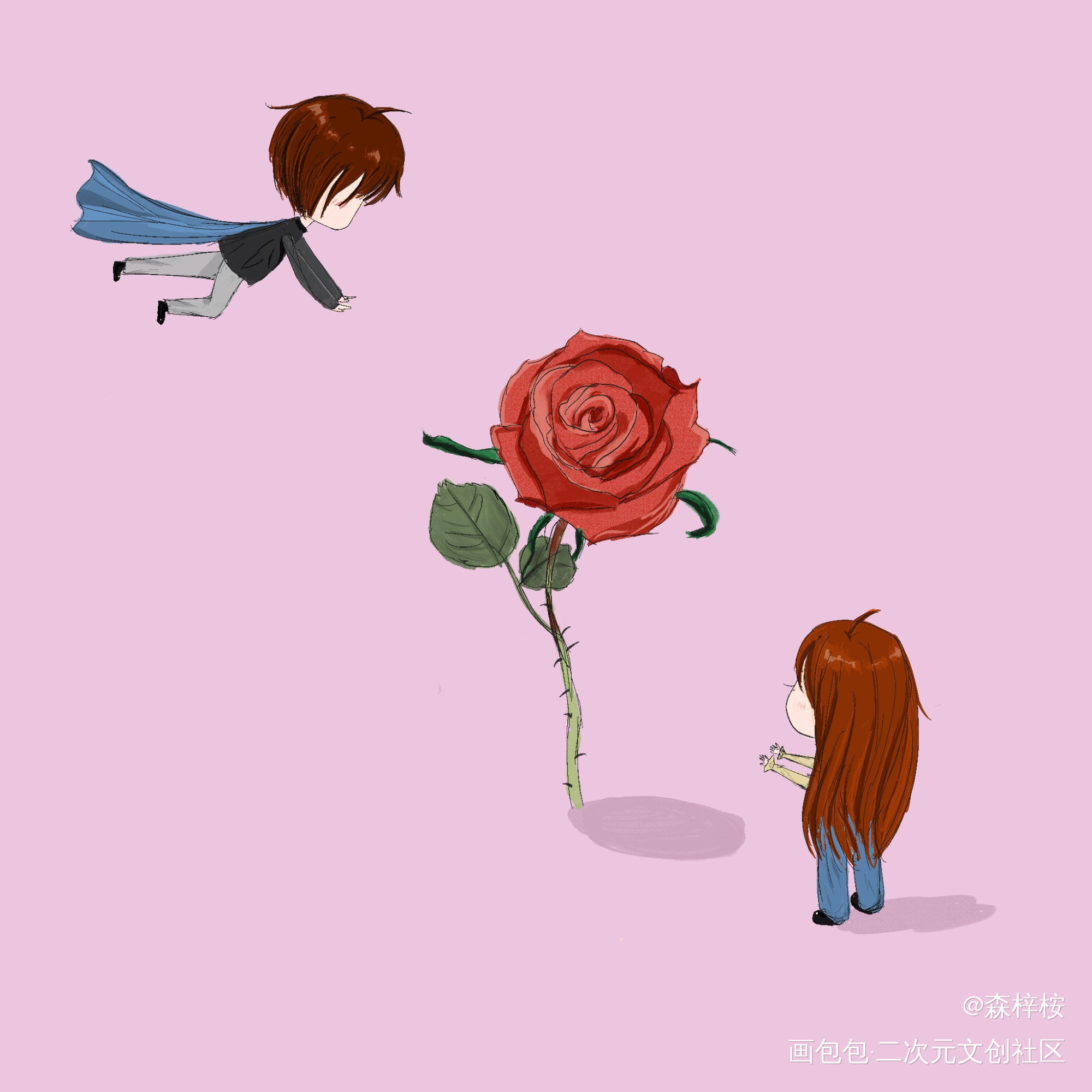 kill my way_我只喜欢你的人设绘画作品