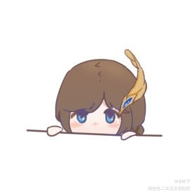 【王者荣耀小头像】全员偷瞄1_王者荣耀元歌周瑜小乔大乔诸葛亮Q版绘画作品