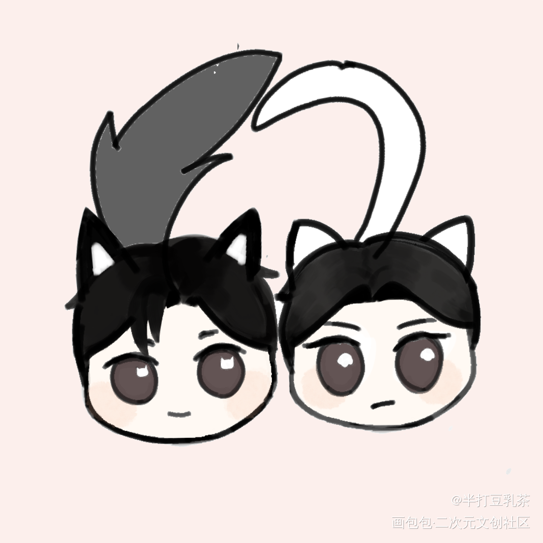 狗狗和猫猫_二哈和他的白猫师尊燃晚墨燃楚晚宁我要上首推绘画作品