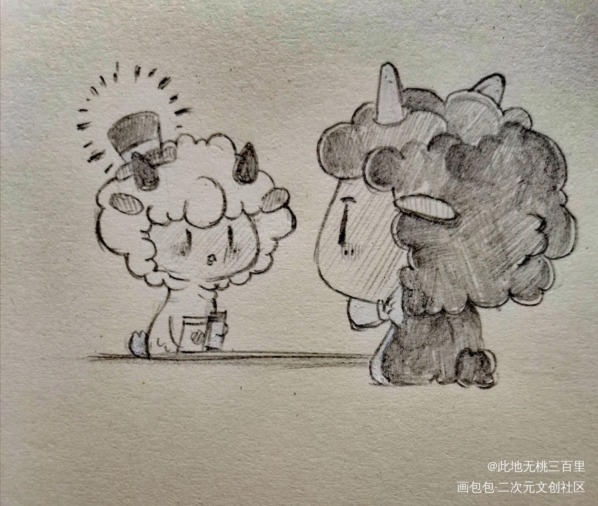 《从谎言开始》_手绘绘画作品