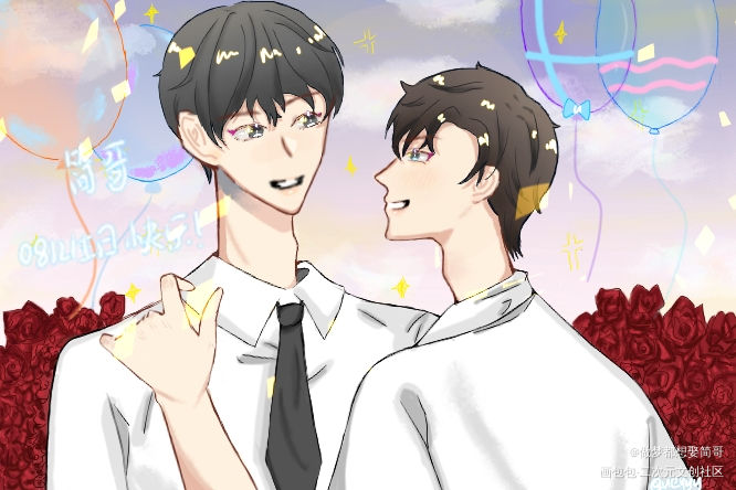 #188男团_188男团李玉简隋英绘画作品